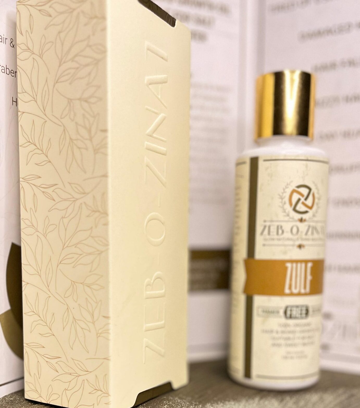 organic hair oil by zulf 1 bottle 50ml