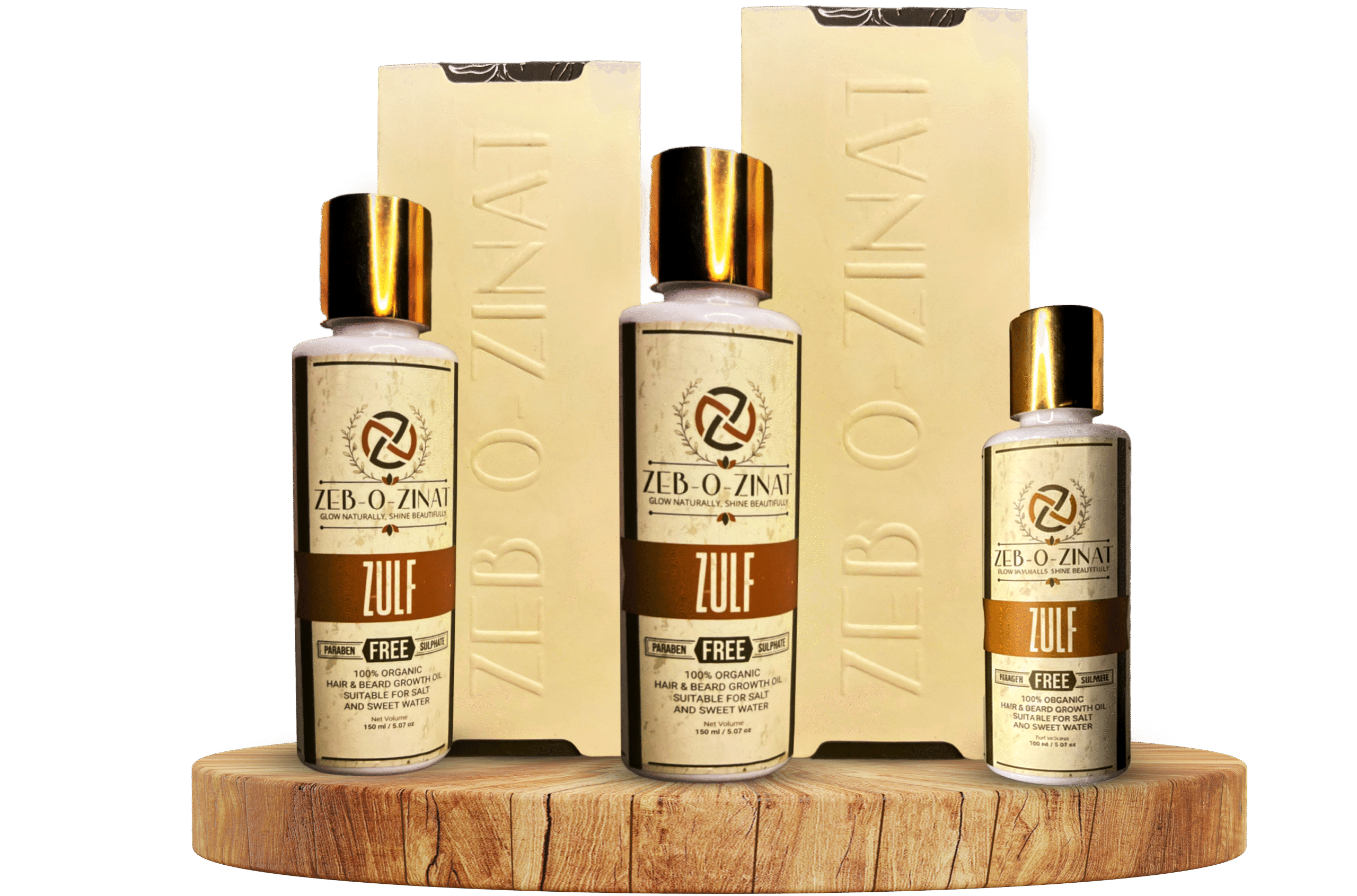 Organic Ingredients in Zulf Hair Oil