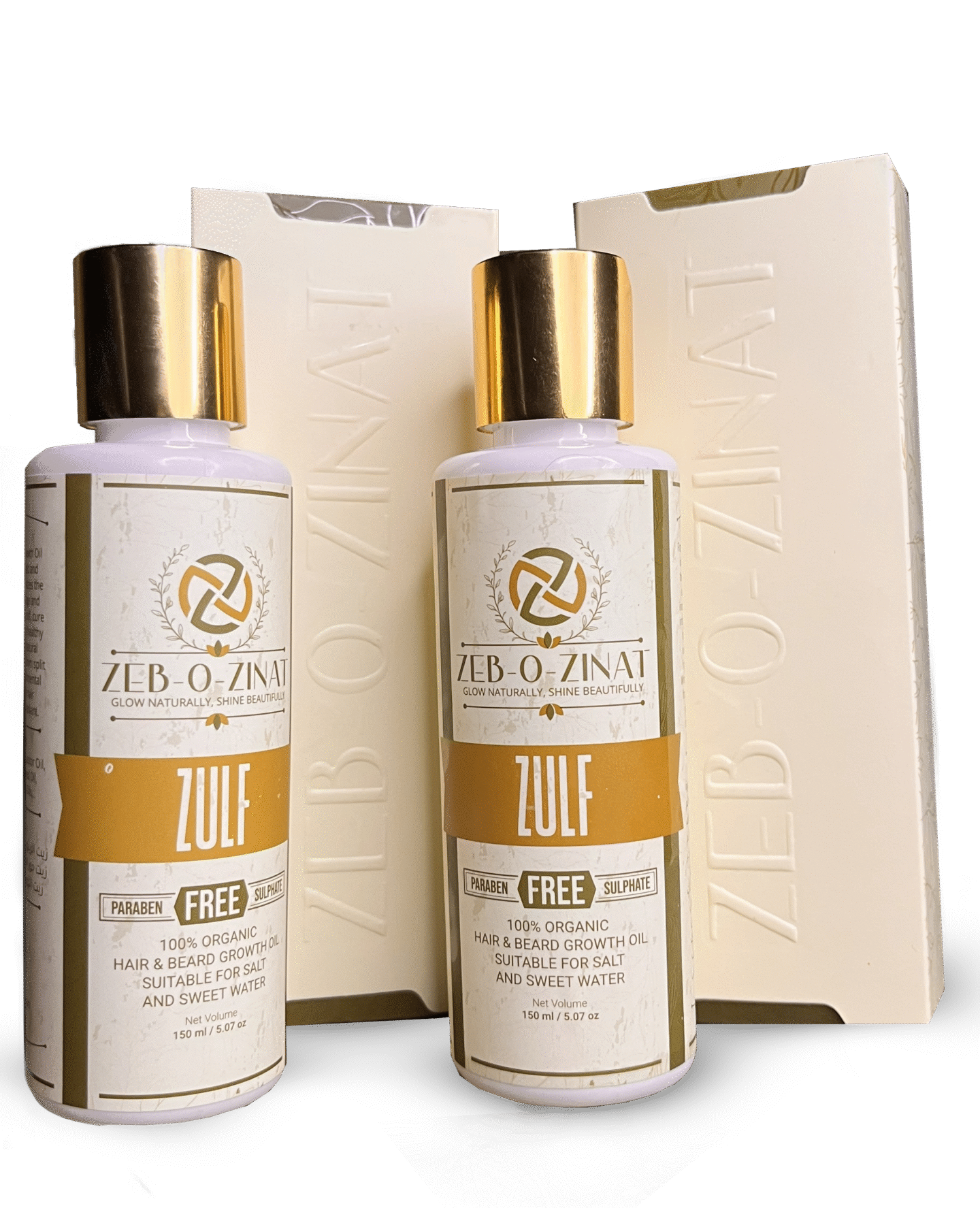ZebOZinat 150ml Zulf Organic hair Oil